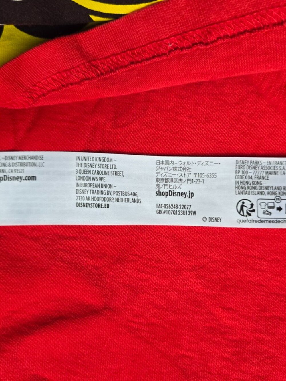 Disneyland Minnie Mouse & Daisy Duck Red Spirit Jersey Youth XL 14 Disney - Picture 6 of 8